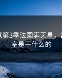 高压监狱第3季法国满天星，监狱高压室是干什么的